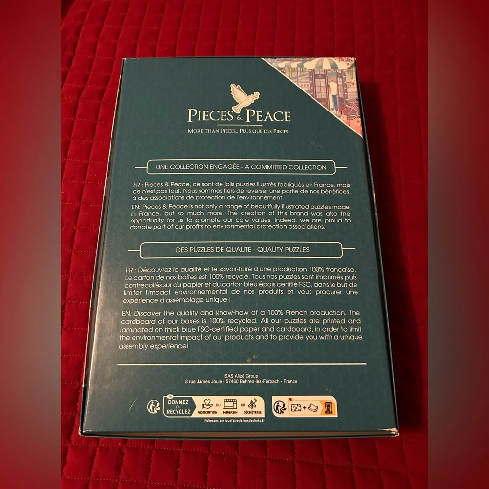 Pieces & Peace Ice cream Shoppe 1000 pc puzzle 🍂 - Picture 3 of 4